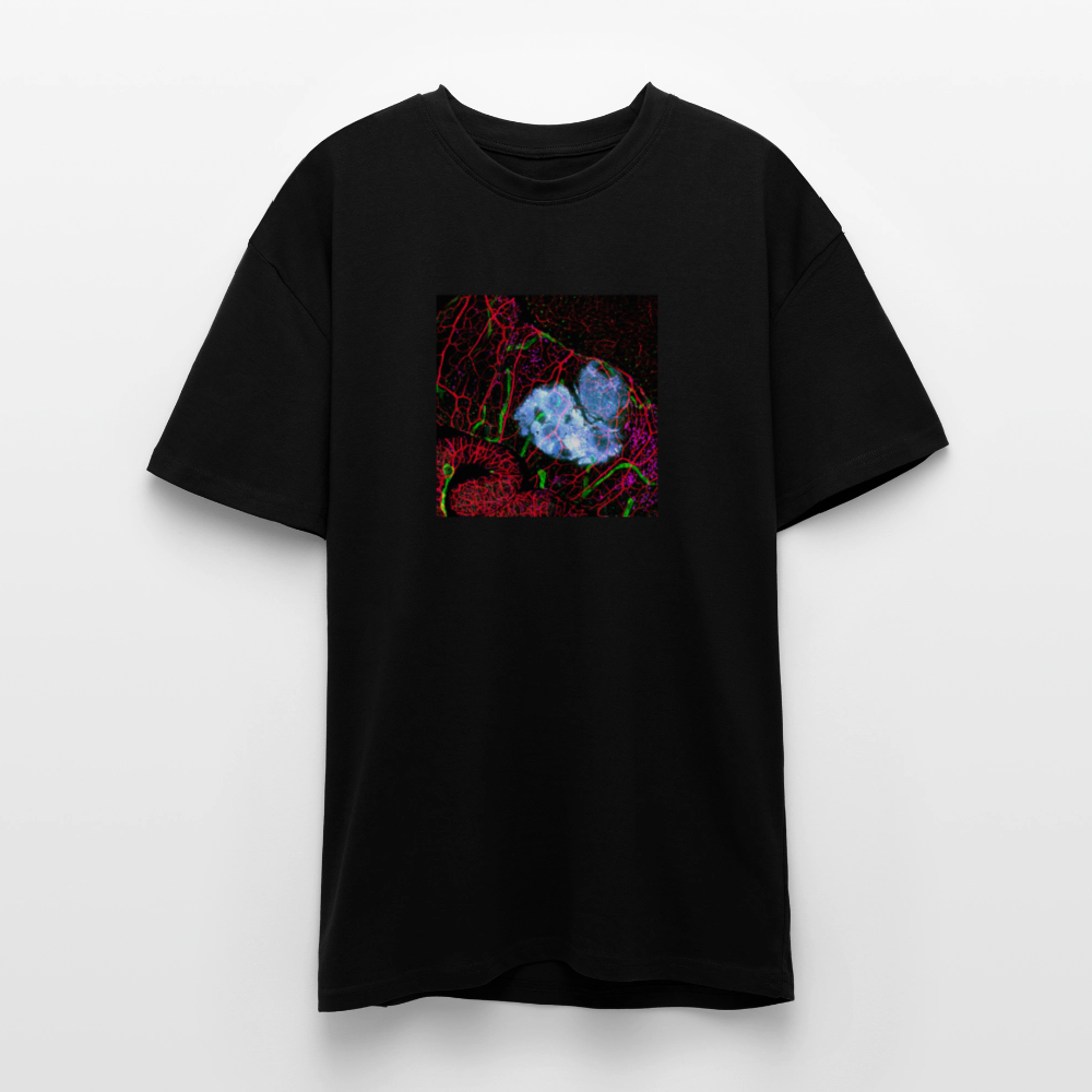OVARIUM I front - Heavy Oversized T-Shirt - Schwarz