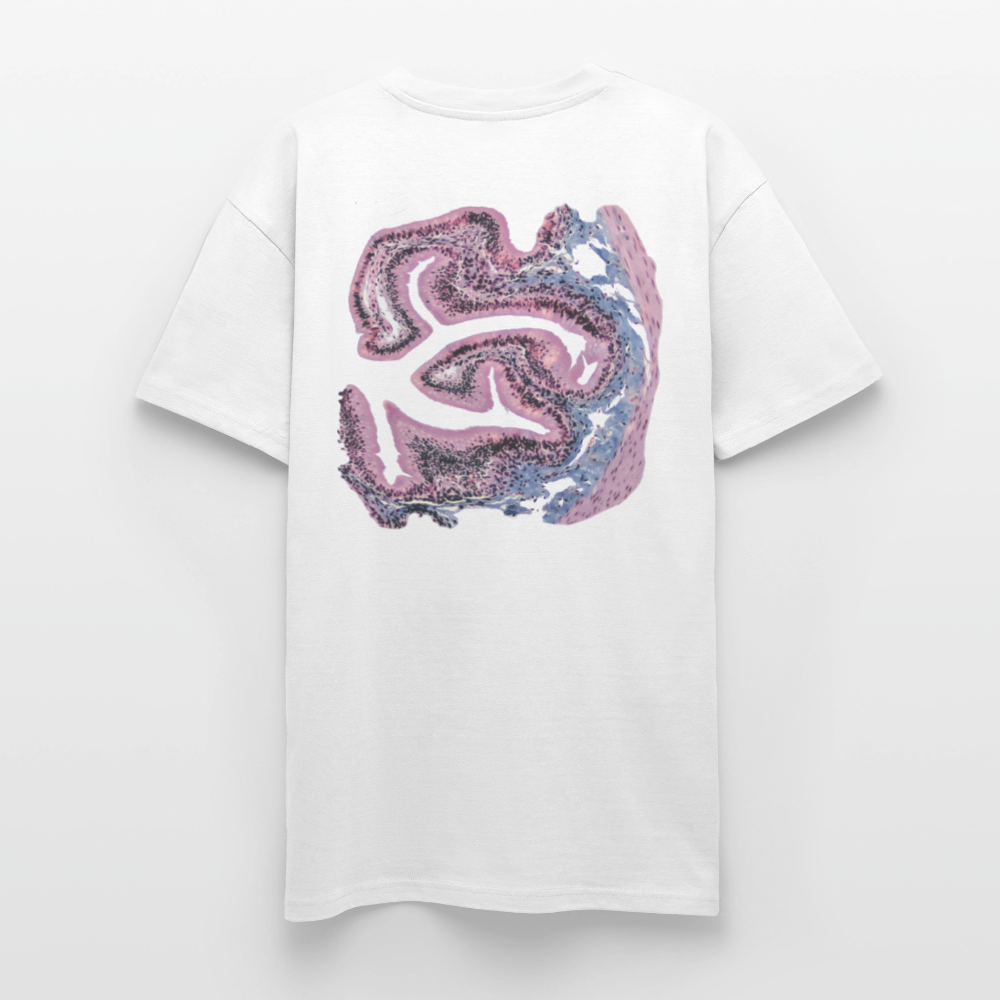 INTESTINUM I back - Heavy Oversized T-Shirt - Weiß