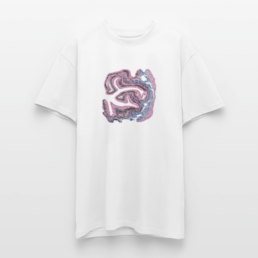 INTESTINUM I front - Heavy Oversized T-Shirt - Weiß