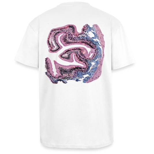 INTESTINUM I back - Heavy Oversized T-Shirt - Weiß