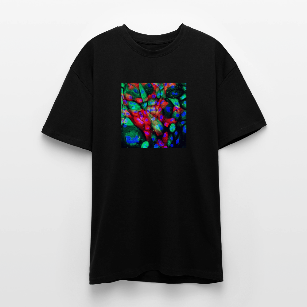 PROSTATA I front - Heavy Oversized T-Shirt - Schwarz