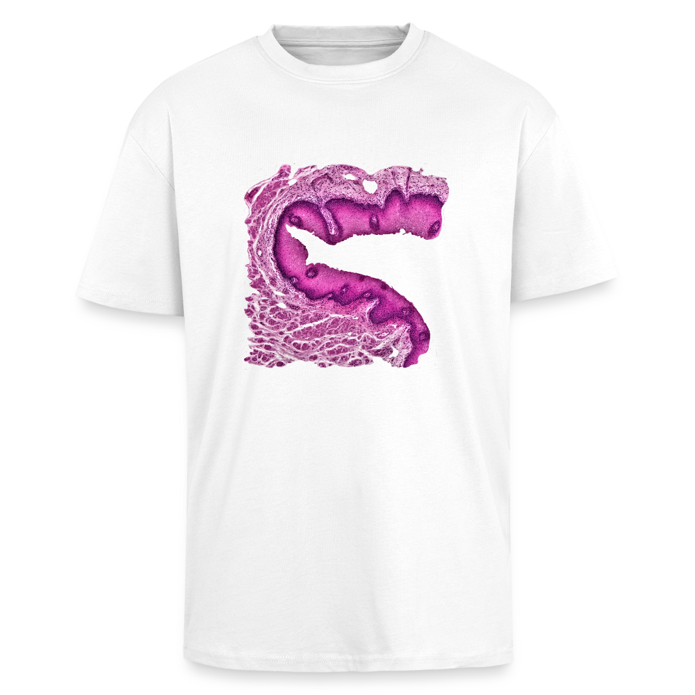 EPITHELIUM I front - Heavy Oversized T-Shirt - Weiß