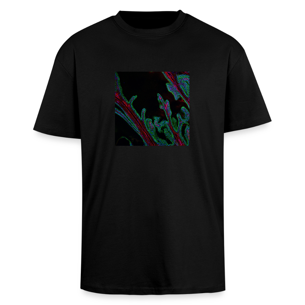 PROSTATA II front - Heavy Oversized T-Shirt - Schwarz