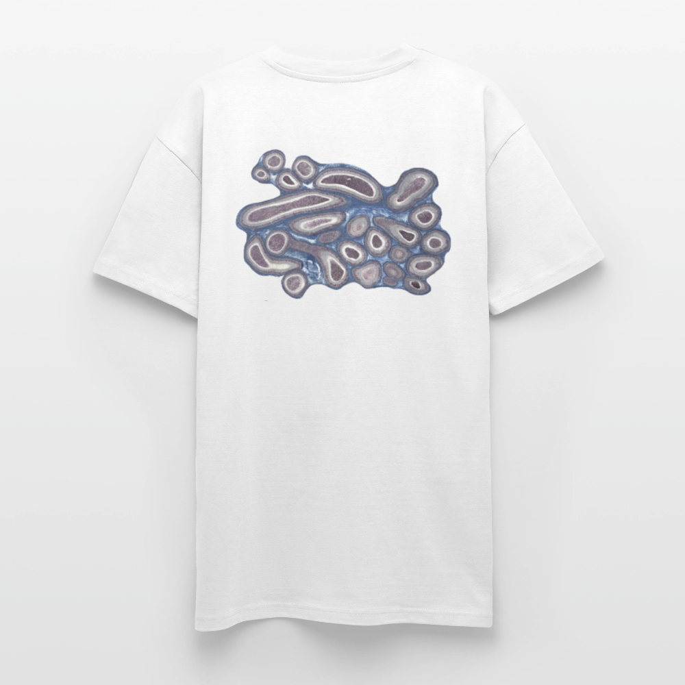 EPIDIDYMIS V back - Heavy Oversized T-Shirt - Weiß