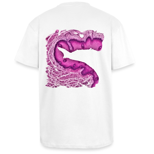EPITHELIUM I back - Heavy Oversized T-Shirt - Weiß