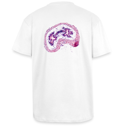 EPIDIDYMIS I back - Heavy Oversized T-Shirt - Weiß