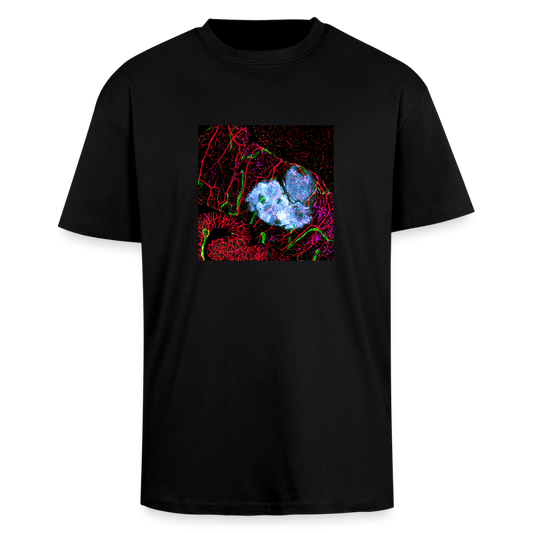 OVARIUM I front - Heavy Oversized T-Shirt - Schwarz
