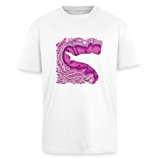 EPITHELIUM I front - Heavy Oversized T-Shirt - Weiß